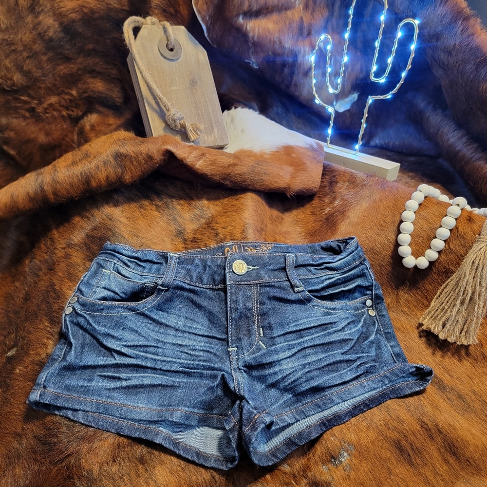 NV Blue Denim Shorts Size 5